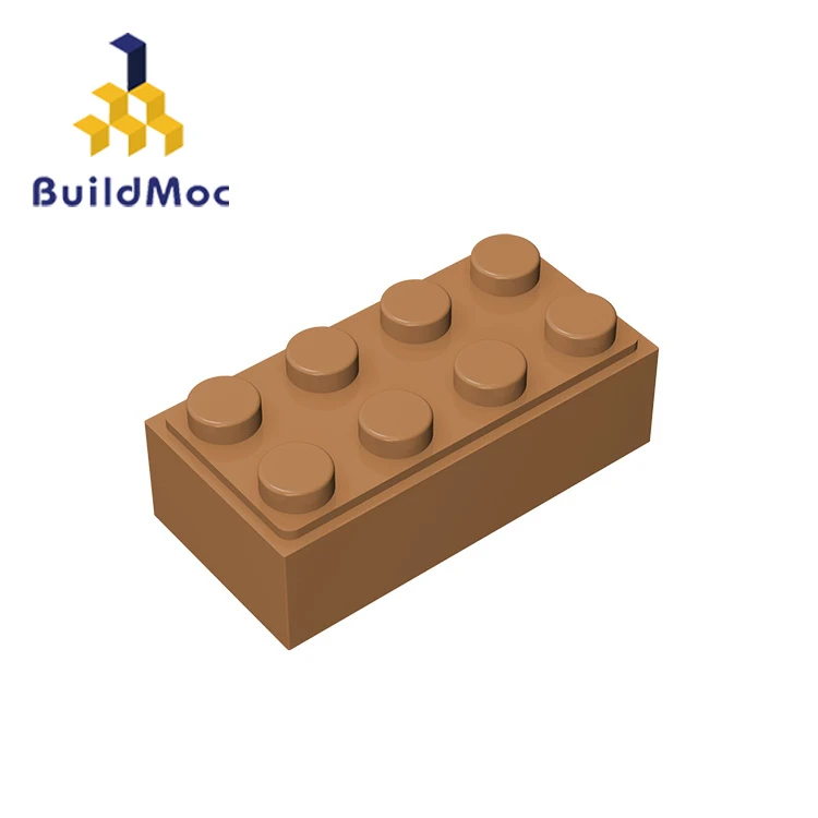 BuildMOC совместимые сборы частицы 3001 2x4 для строительных блоков детали сделай сам