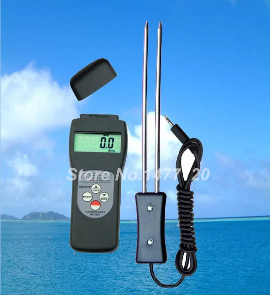 

Digital Grain Moisture Meter MC7825G with Wheat Paddy Rice Maize Bean Oat Coffee Seed Pea Moisture Meter Tester