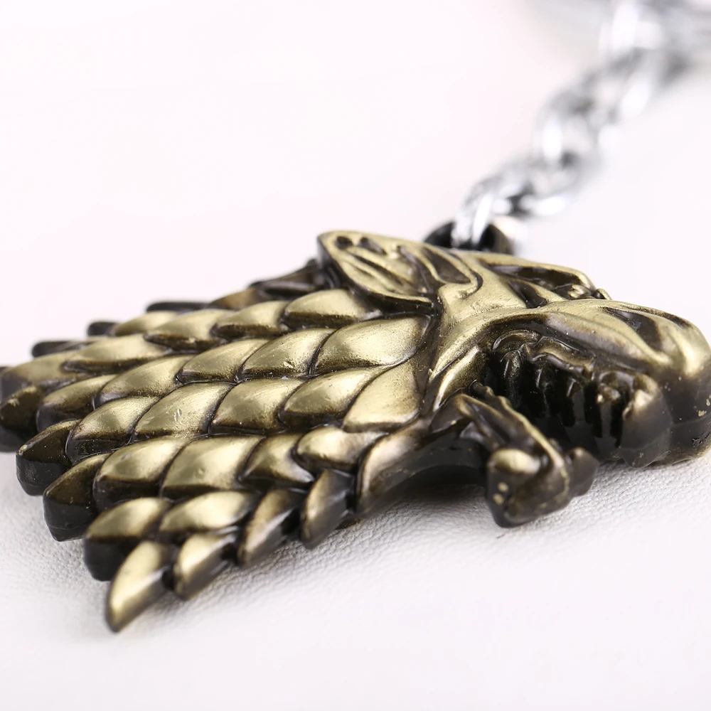 Брелок для ключей с изображением Баратеона тагариена Ланнистера Старка|game of thrones