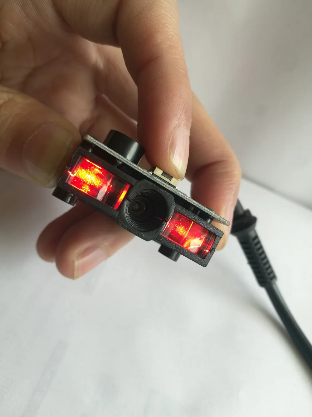 1D красный светодиод дальнее сканирование расстояние OEM считыватель