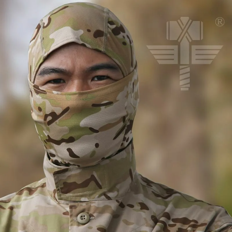 Мультикам тактическая Балаклава страйкбольная охотничья уличная Военная мотоциклетный лыжный велосипедный защитный шейный колпачок, шапка, маска для лица