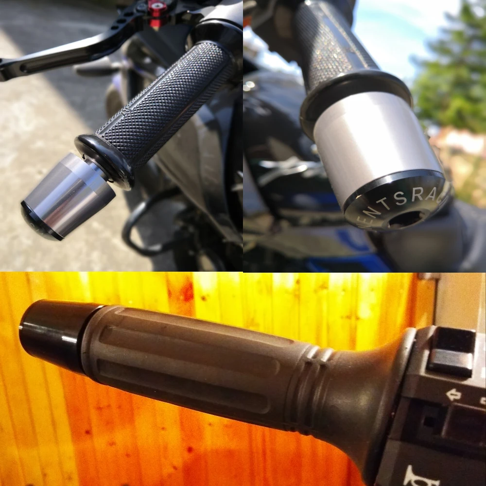 Новый мотоцикл CNC алюминий 7/8 &quotРучка Бар Конец веса руль ручки для APRILIA RS250 RS125