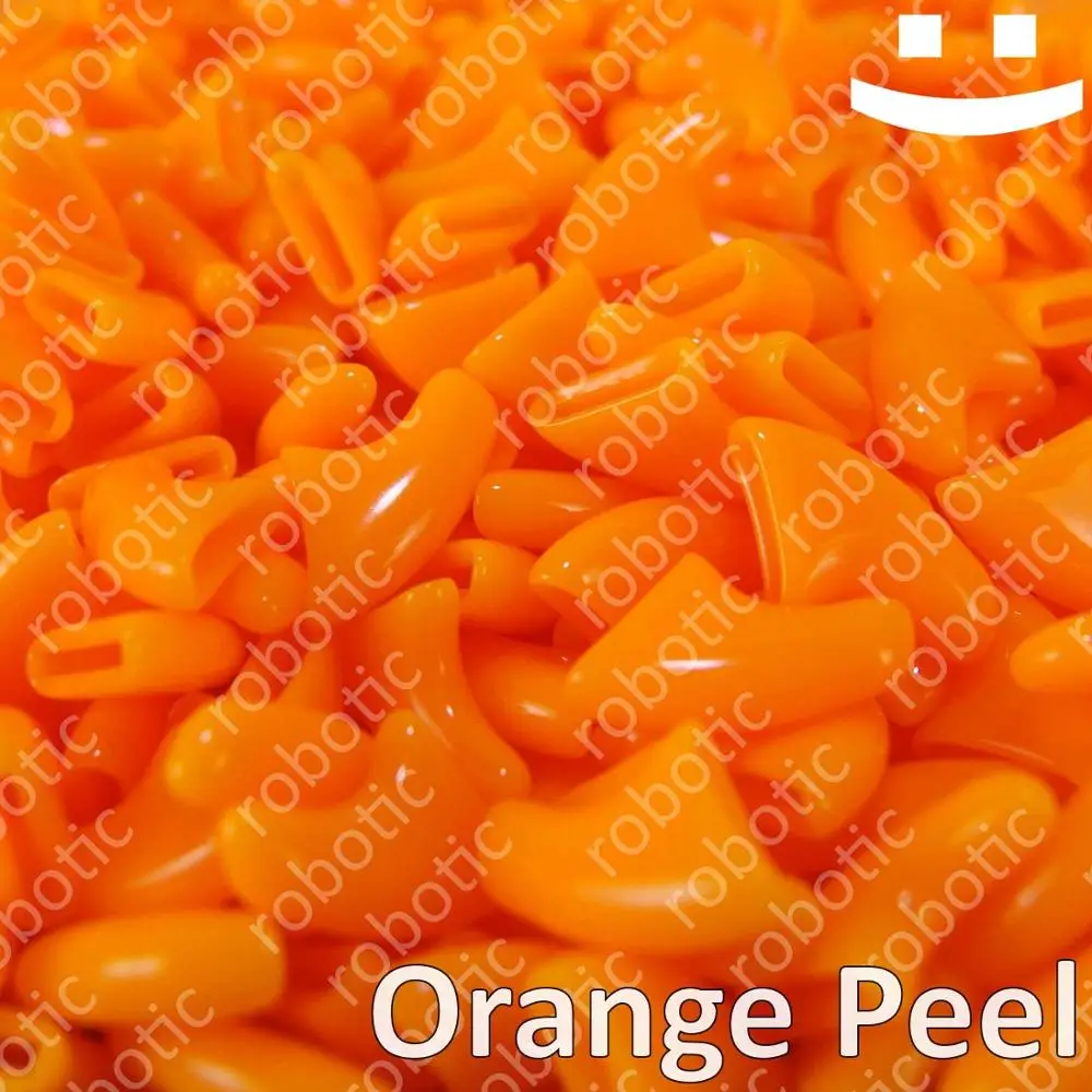 Orange Peel 60 шт.-мягкие колпачки для ногтей для кошек+ 3x клей+ 3x аппликатор/* XS, S, M, L, cover, cat, zpo*/ - Цвет: Orange Peel