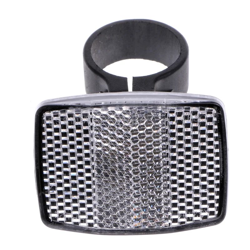 

Bicycle Bike Handlebar Reflector Reflective Front Rear Warning Light Safety Lens