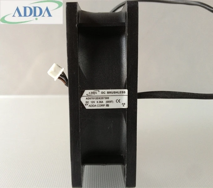 Новый оригинальный вентилятор охлаждения для проектора ADDA AD07012DX257300 12 В 0 35 Acer EV-S21T