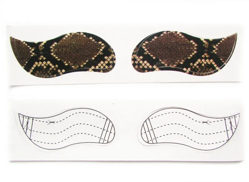 Водостойкие Временная тату наклейки для век переводящие воду дымчатые