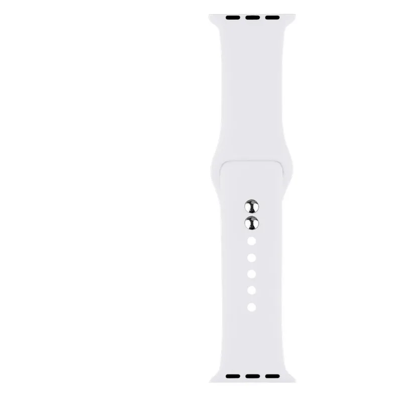 Спортивный мягкий силиконовый ремешок для часов Apple Watch band 4 44/40 мм мужские и
