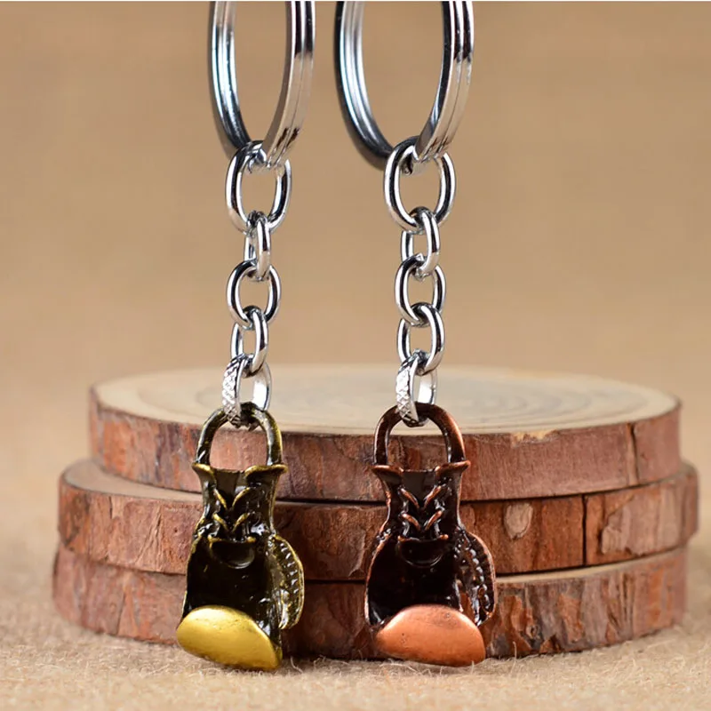 Боксёрские перчатки Брелки Для мужчин одноцветное сплавов рисунок покрытием