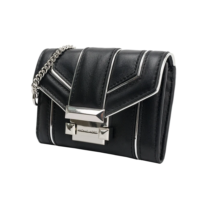 Маленькая кожаная стеганая сумка с цепочкой MICHAEL KORS Whitney 32H8SWHC0M | Багаж и сумки