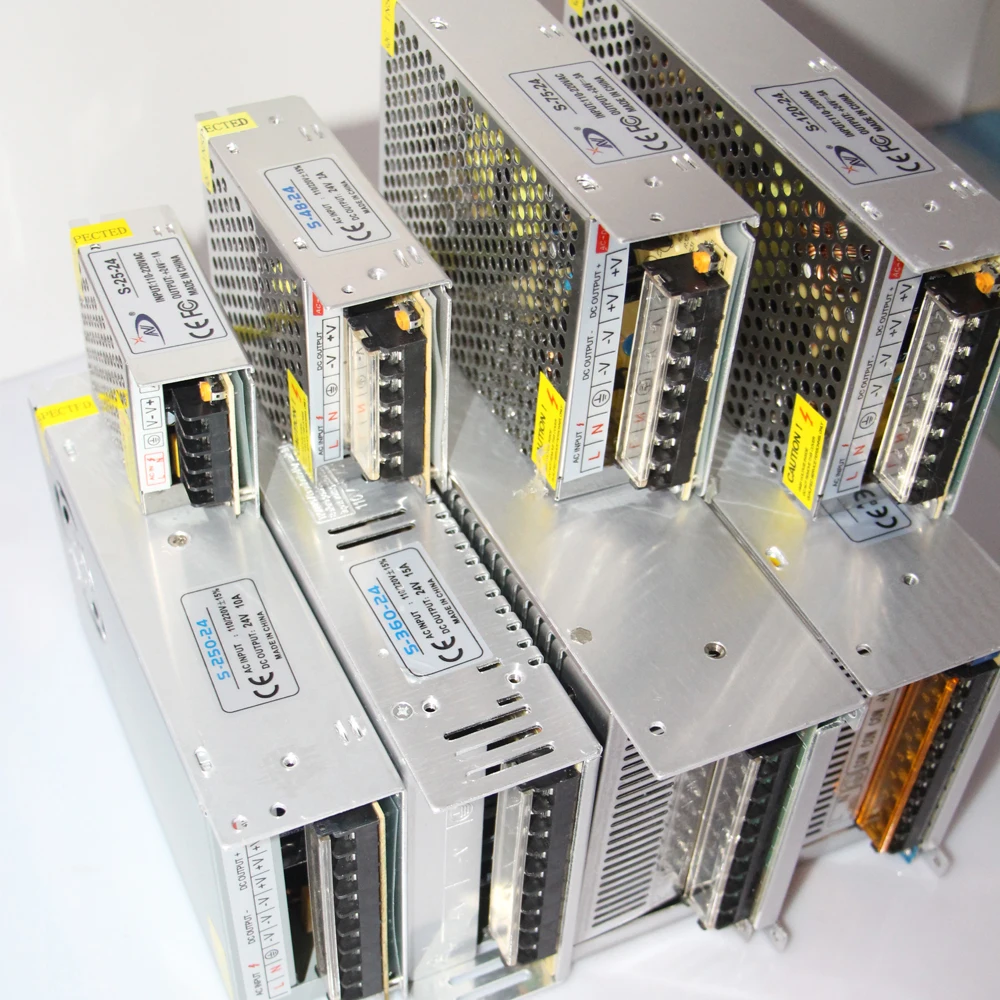 Светодиодная лента адаптер питания AC 110 В 220 к DC 12 24 1A 5A 10A 15A 20A 30A 40A 50A led
