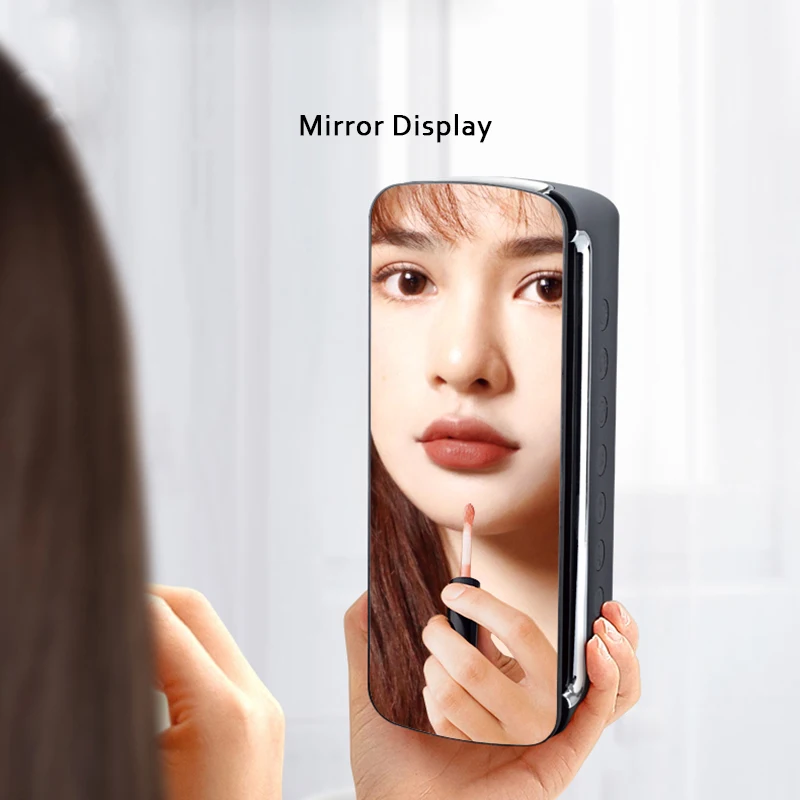 Часы Будильник с Bluetooth пластиковые электронные часы настольный сабвуфер