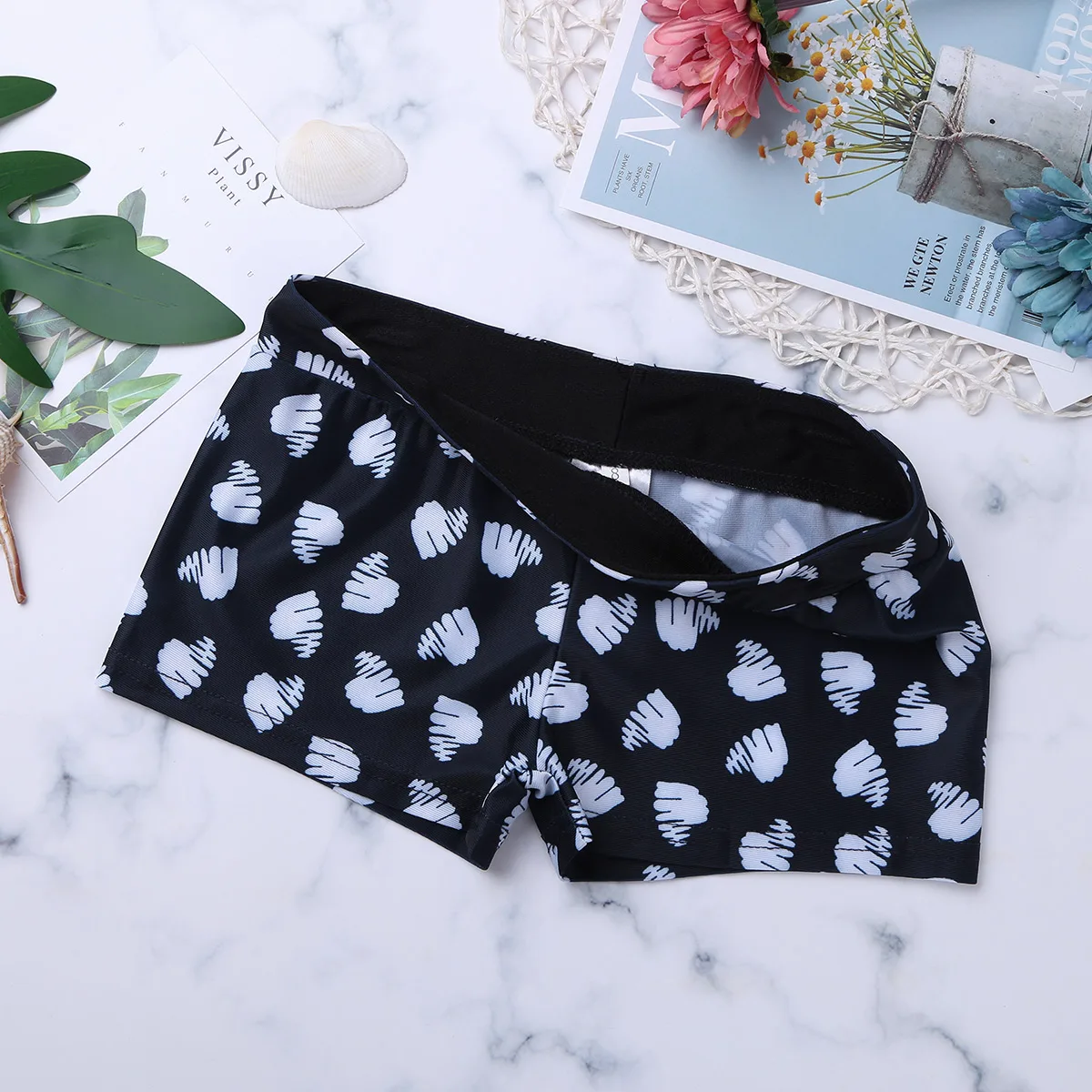 Цветные спортивные шорты FEESHOW для девочек эластичные штаны Детские обтягивающие