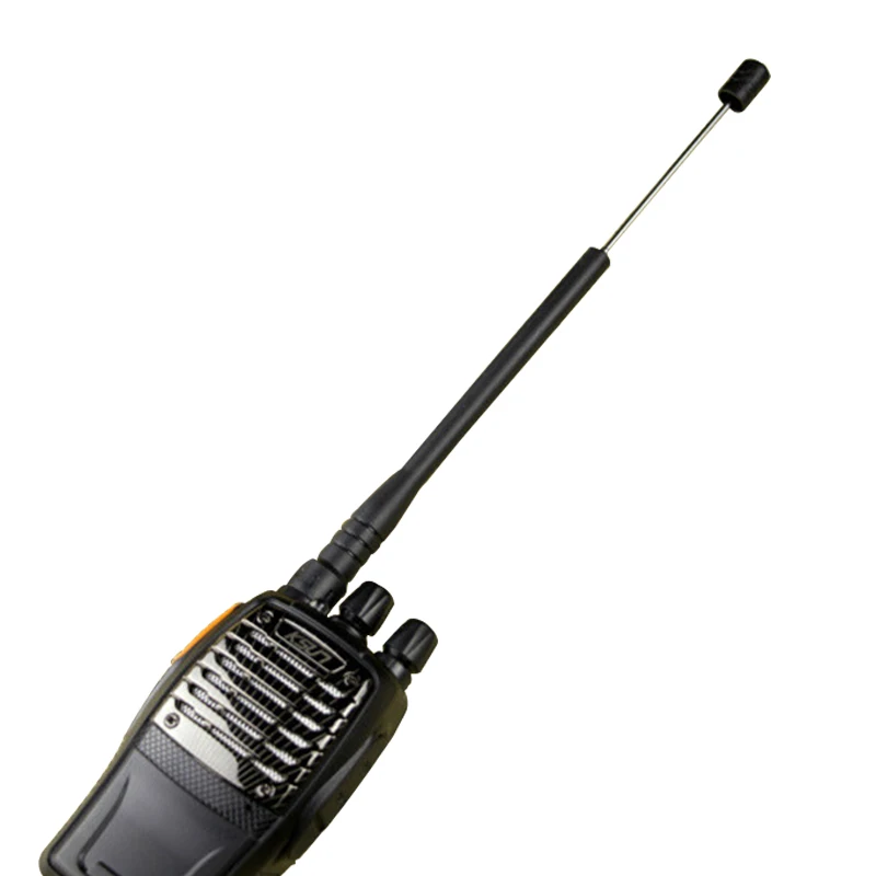 KSUN BAOFENG UV5R BF888S Подлинная антенна с высоким коэффициентом усиления портативная рация ручные наборы резиновая антенна с телескопическим стержнем SMA Female
