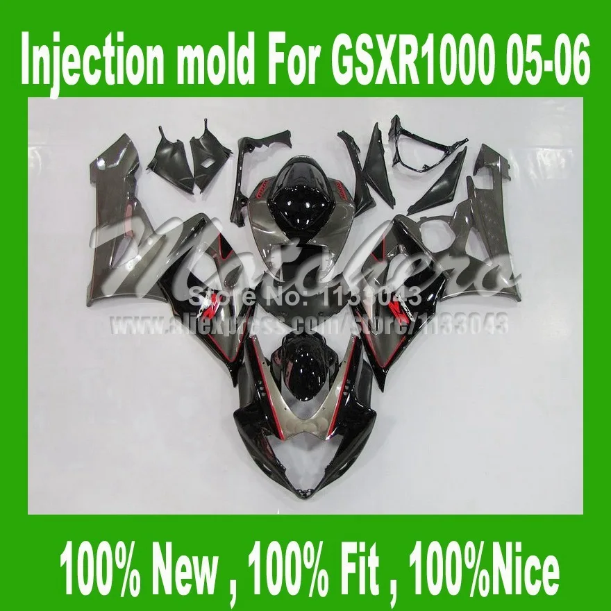 100% подходит для литьевой формы обтекатель GSXR 1000 05 06 SUZUKI GSX-R1000 # u22p GSXR1000 K5 2005 2006 |