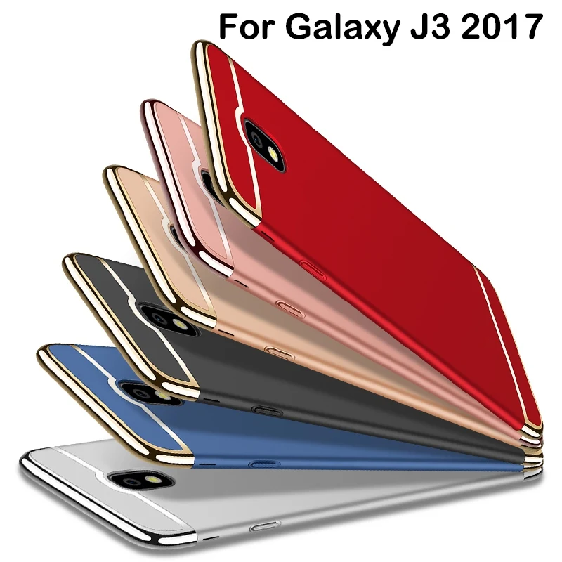 Европейская версия роскошный чехол 3 в 1 для samsung Galaxy J7 2017 жесткая накладка на