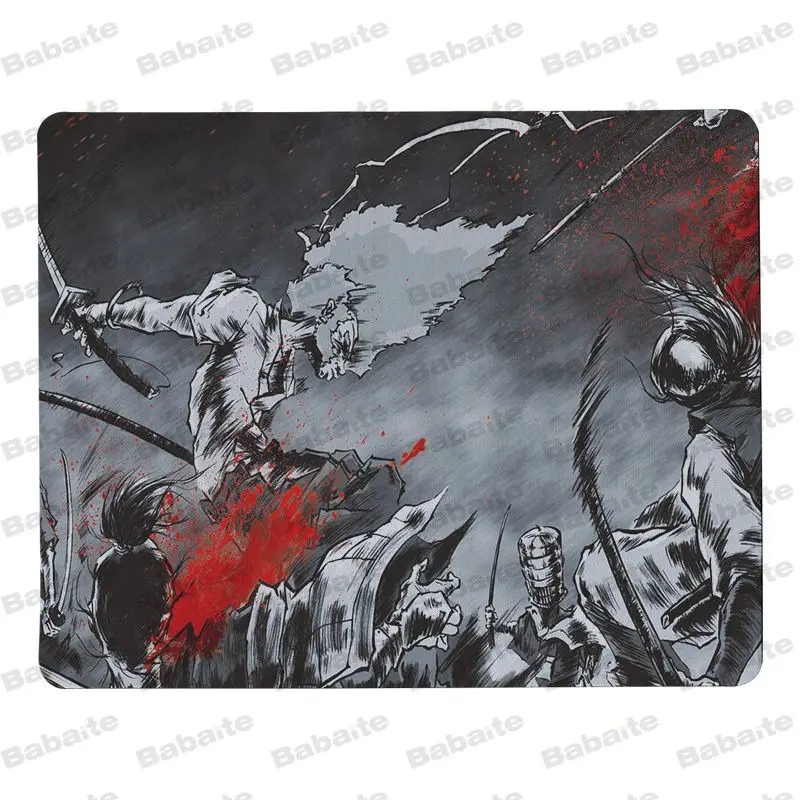 25X29cm Babaite простая Взрывная головка самурайский настраиваемый Ноутбук игровой Размер коврика для компьютерной мыши для 180x220x2 мм и 250x290x2 мм дизайнерский коврик для мыши - Цвет: 25X29cm