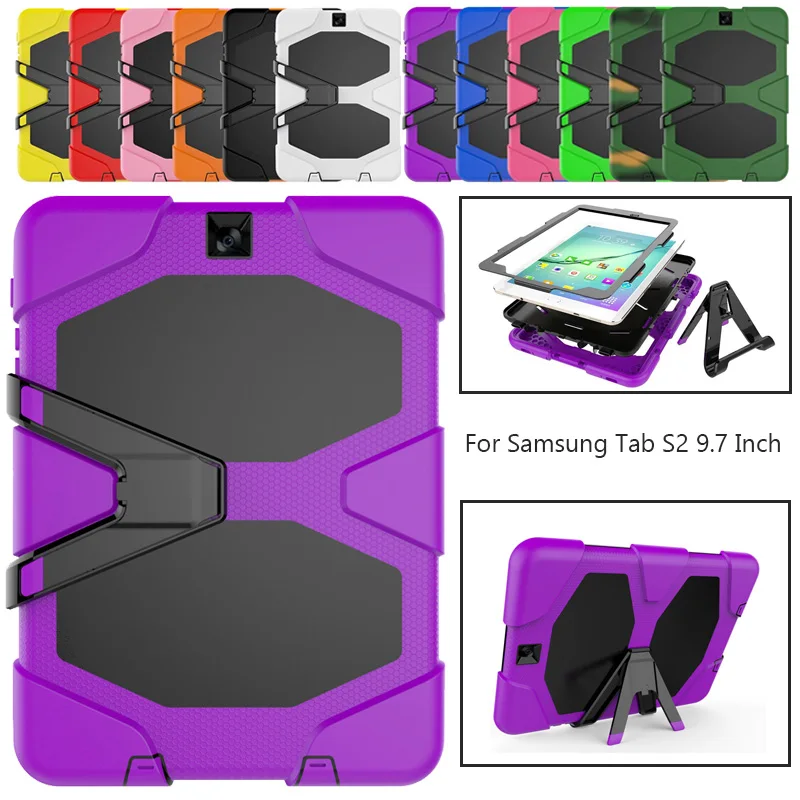 Армированный чехол для Samsung Galaxy Tab S2 9 7 T815 T810 T813N T819N противоударный планшета с