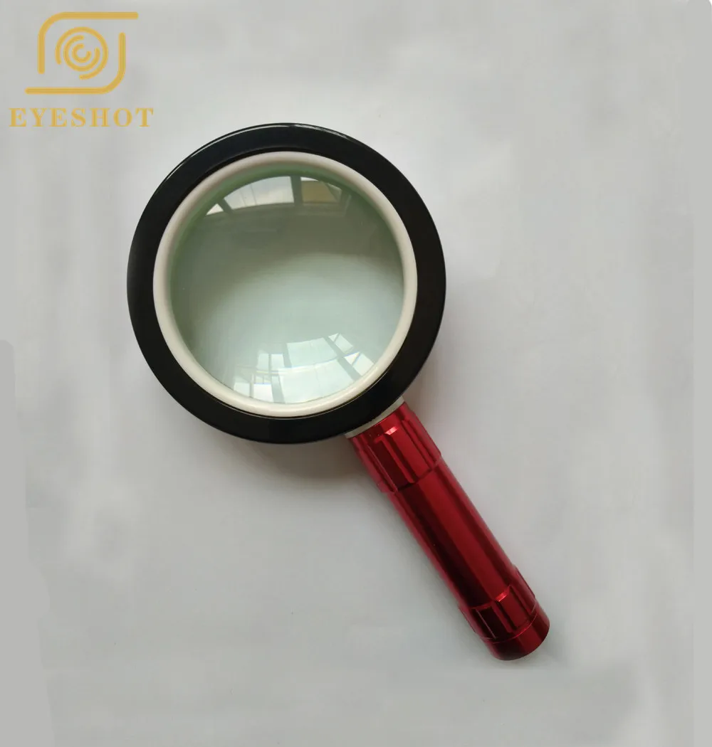 EYESHOT Новое поступление 85 мм двухслойные Стеклянные линзы 12 светодиодных ламп 10X