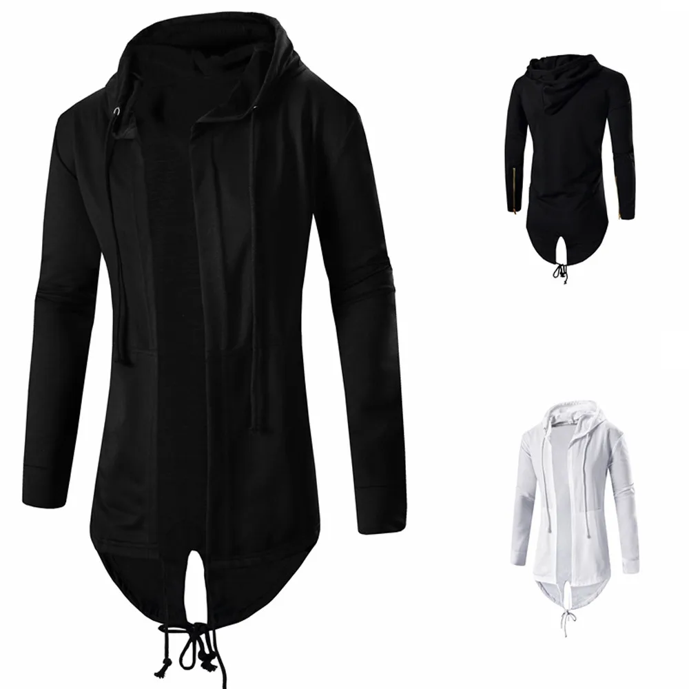 Тренч мужской длинный с капюшоном 2017|winter long|long trench menhooded coat men |