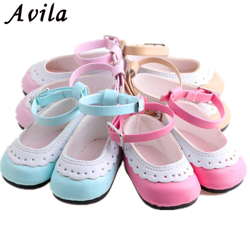 Обувь для куклы 7 см крутая модная повседневная кружевная обувь 18 дюймов