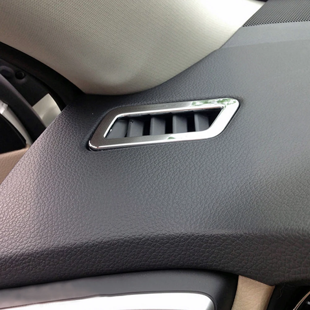 Автомобильный Стайлинг ABS хром кондиционер вентиляционное отверстие крышка