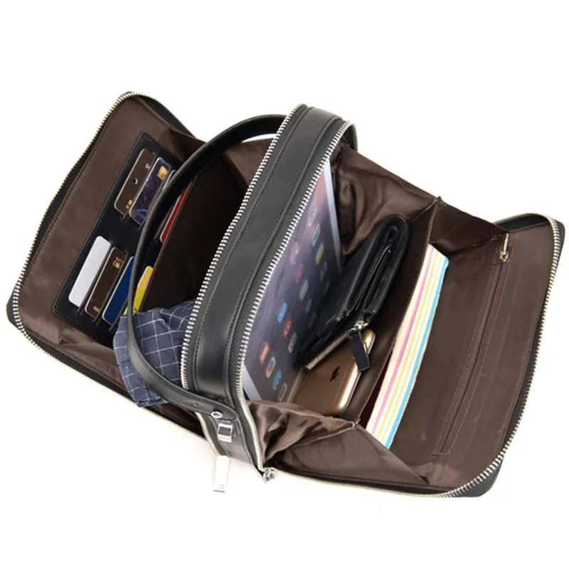 Сумка кросс-боди Мужская мессенджер кожаный чемоданчик роскошная брендовая