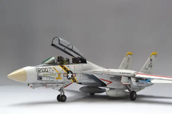 HASEGAWA 1/72 масштаб 00544 США F-14A Tomcat Atlantic Fleet Fighter DIY Собранные модели самолета для коллекции, подарка, детей
