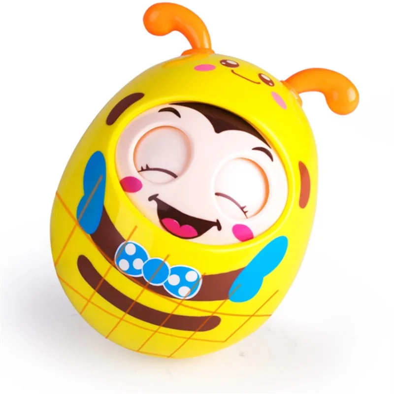 Детские погремушки куклы детские игрушки сладкие колокольчики музыка Roly poly