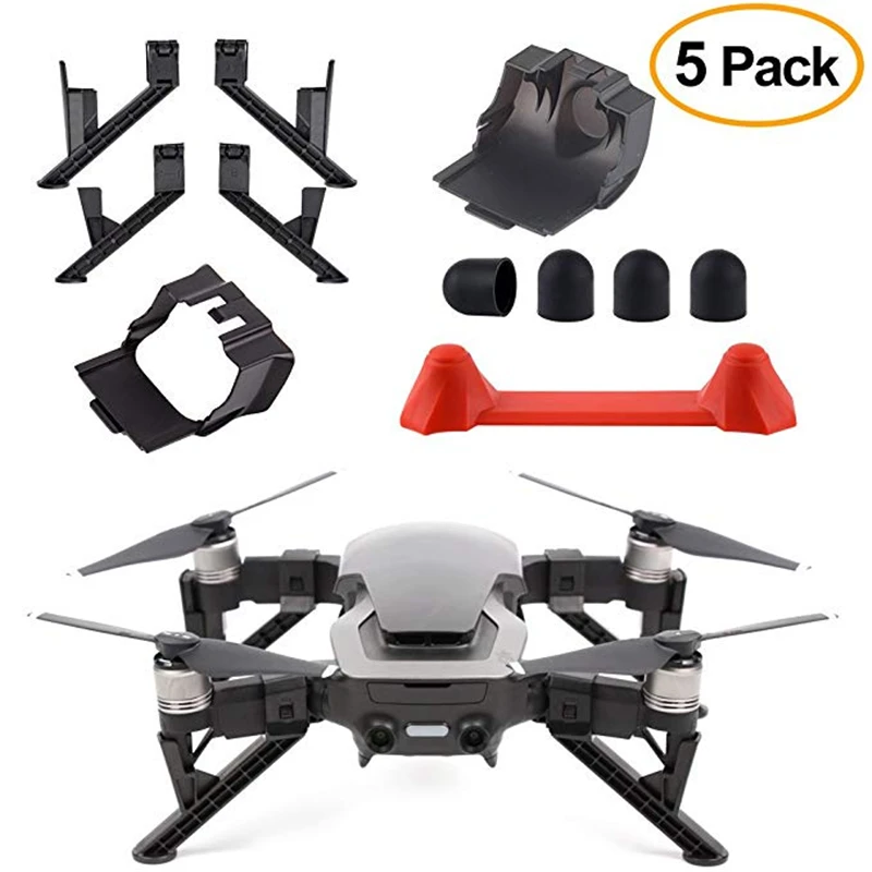 Sunnylife DJI Мавик воздуха посадки Шестерни + солнцезащитный козырек чехол для