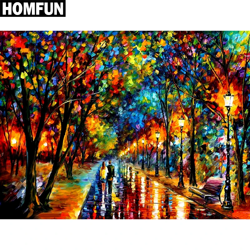Алмазная 5D картина сделай сам HOMFUN вышивка с квадратными/круглыми стразами