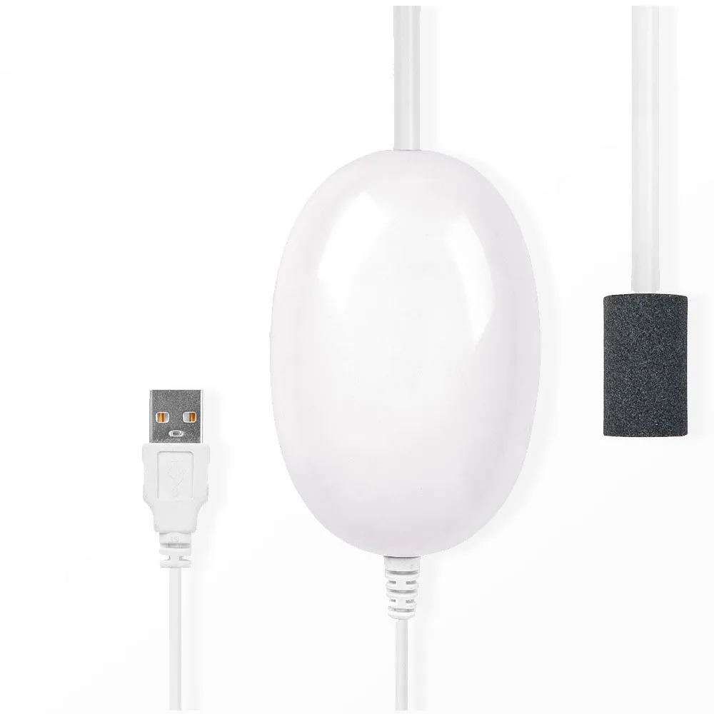 Портативный кислородный насос с USB тихие аэраторы рыболовная коробка Мини