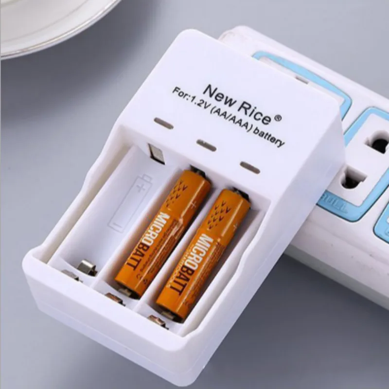 4 шт./лот 1 2 в AA/AAA аккумуляторная батарея 450 мАч 1000 Ni-MH Micro-USB аккумуляторы с 2-1