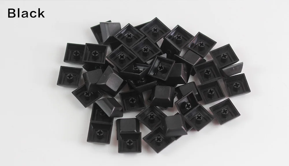 Pbt dsa keycap dsa 1u смешанный цвет красный esc желтый синий колпачки для игровой механической клавиатуры
