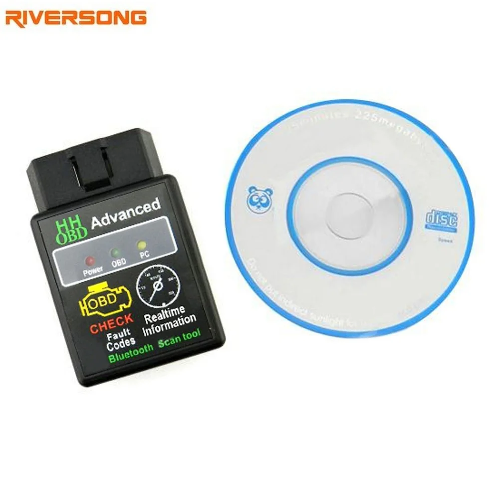 Мини ELM327 Bluetooth V2.1 OBD2 автомобиль может Беспроводной адаптер Сканер Инструмент для