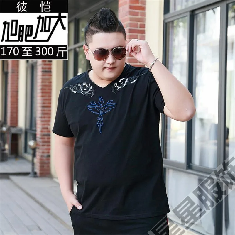 Мужская футболка с коротким рукавом 10XL 8XL 6XL 2019|Мужские футболки| |