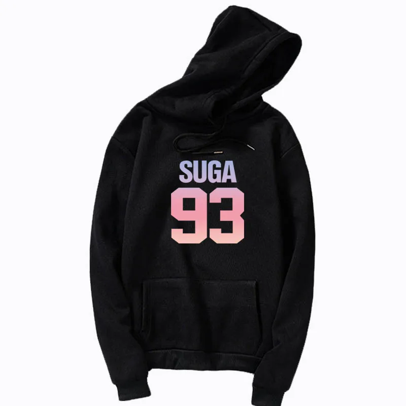 Kpop Bangtan Boys JUNGKOOK SUGA JHOPE V Jimin jin J HOPE с одинаковыми буквами suga 93 jung kook 97 худи kpop|Мужские