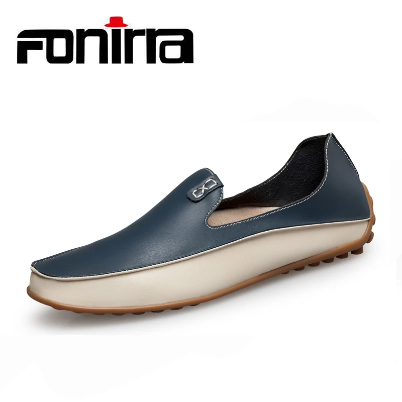 

FONIRRA Summer Men Loafers Shoes Fashion Comfortable Slip On Male Casual Shoes Breathable Plus Size 36-47 Couple Shoes 808