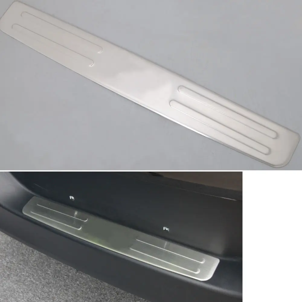 

1pc Rear Outer Door Sill Protector Guards Plates Stainless Fit For 2014+ Jeep Cherokee
