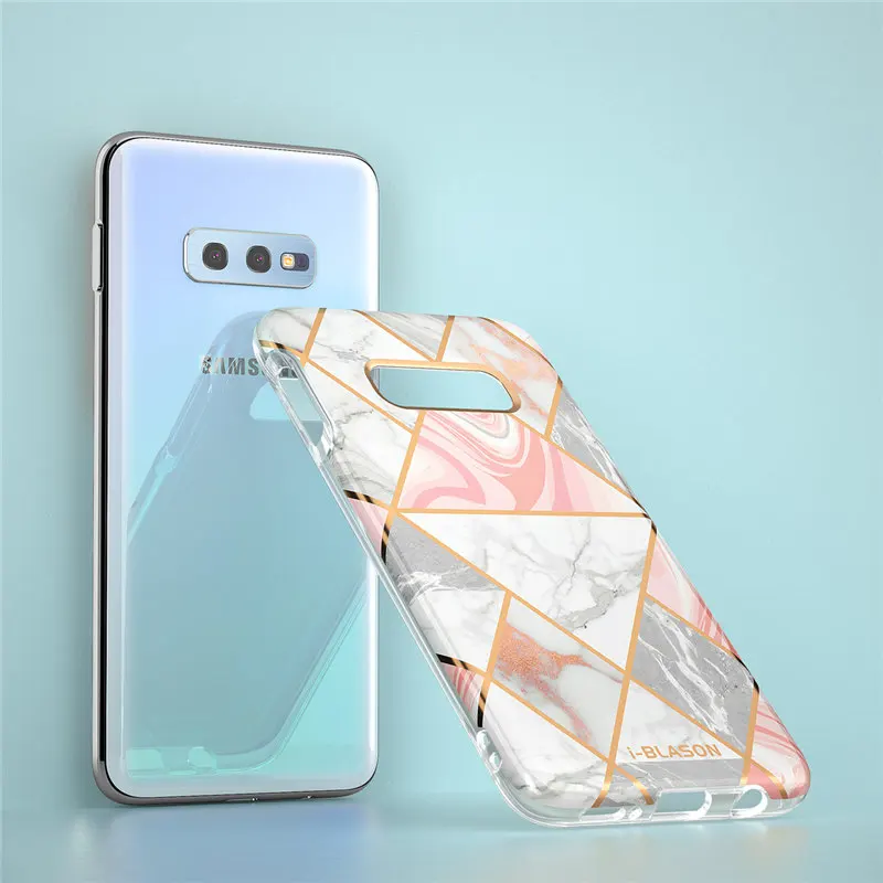 For Samsung S10e Case 5.8 inch i Blason Cosmo Lite Stylish Premium Hybrid Slim TPU Bumper Marble Cover with Camera Protection|Бамперы| |