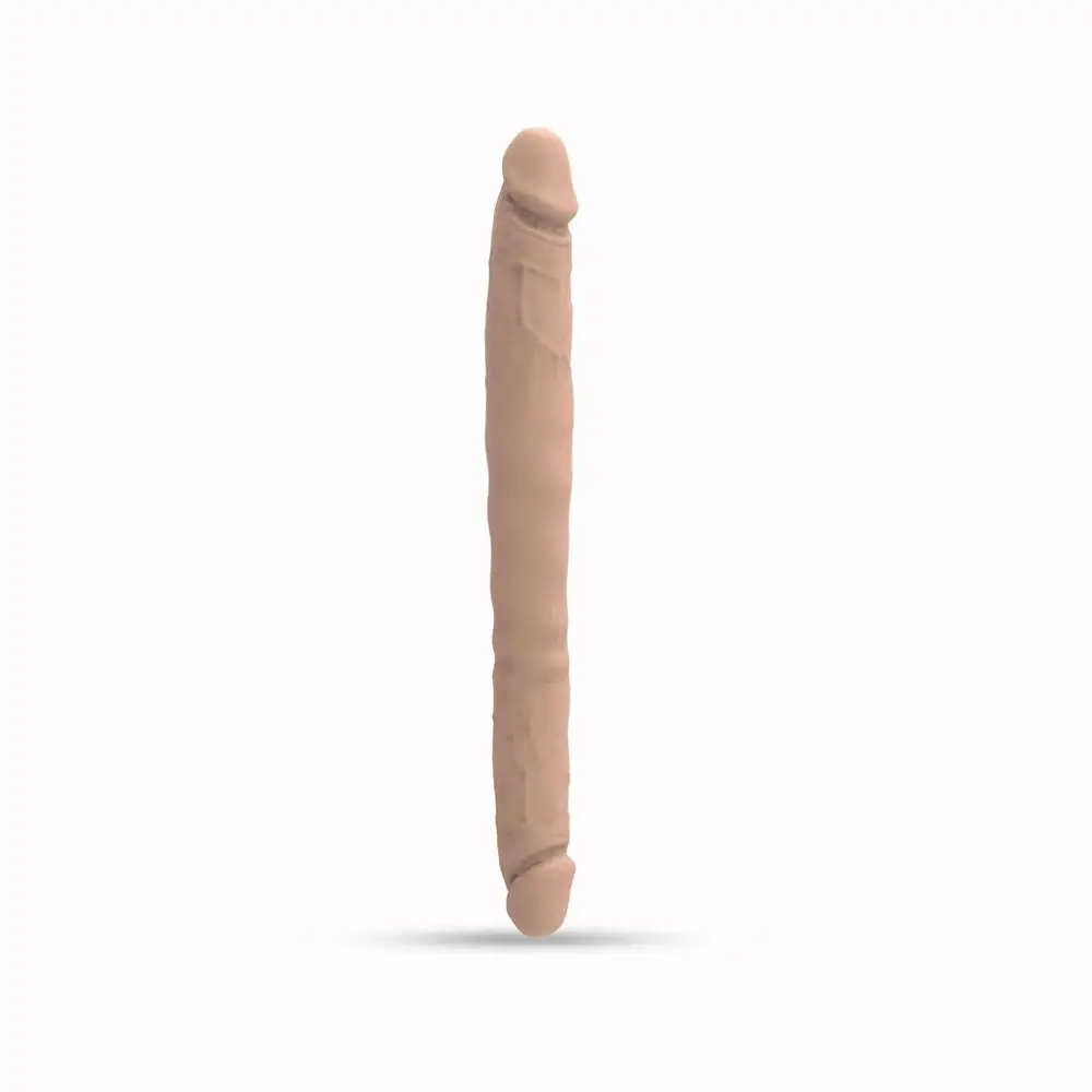 Женский силиконовый двусторонний фаллоимитатор Sexshop реалистичный массажер в