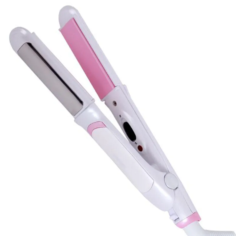 Турмалиновый керамический электрический выпрямитель для волос щипцы завивки