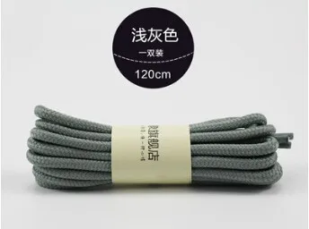 Новое поступление Карамельный цвет практичный Strong 120 см круглые шнурки высокое качество Mountain обувь для альпинистов шнурки