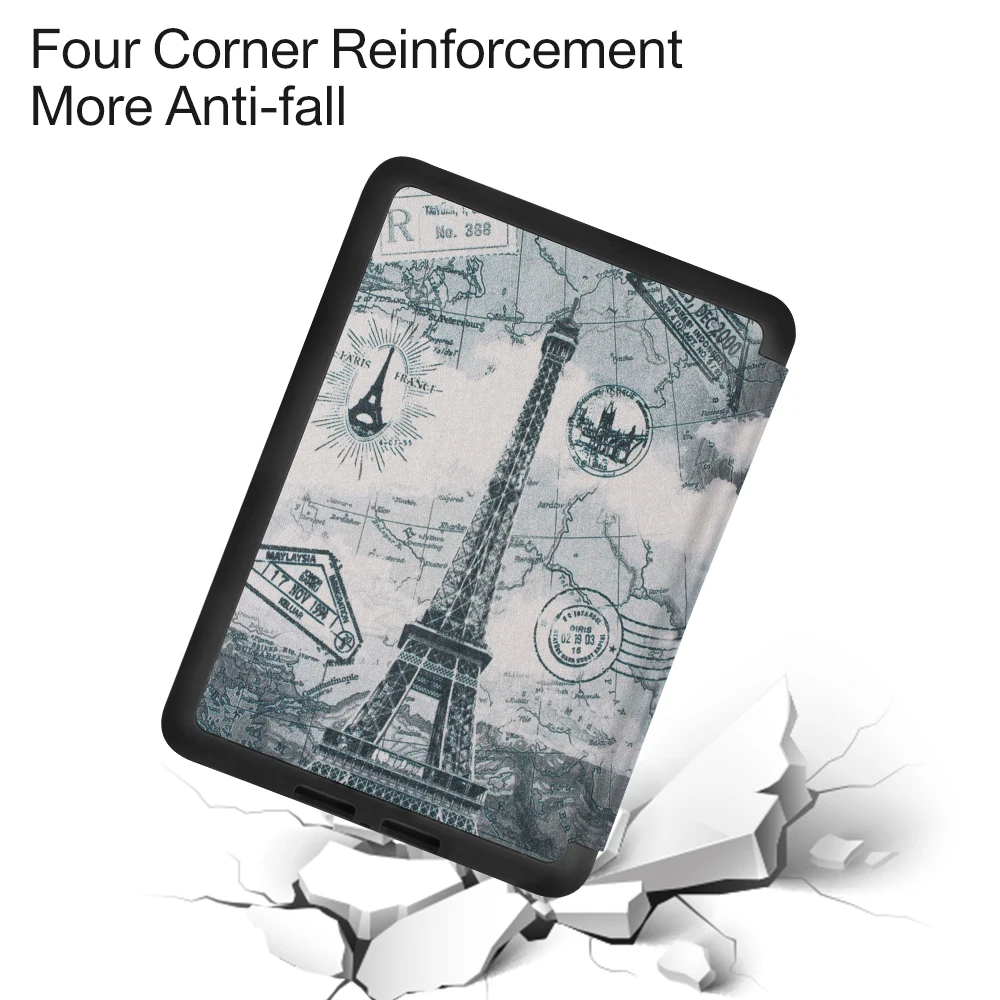 Чехол с застенчивым медведем для 2018 Amazon Kindle Paperwhite 4 E-reader 10 поколение электронных