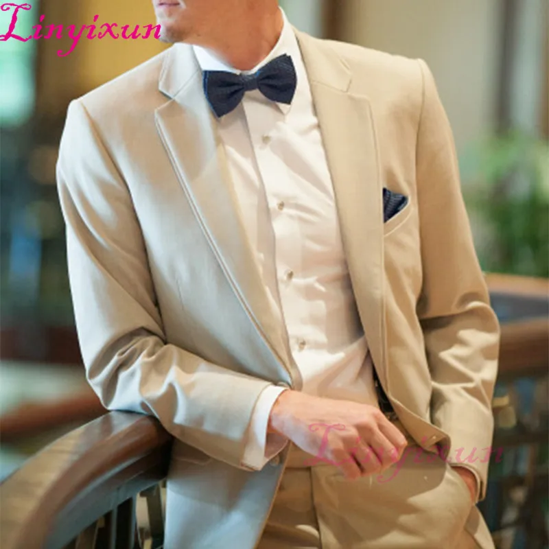 Linyixun 2017 фрак на заказ свадебные костюмы для мужчин формальный серый свадебный