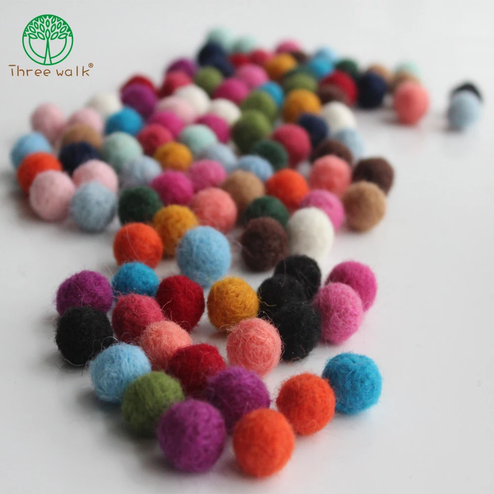 

Wool Felt Balls 100pcs 15mm Wool Felt Pom Poms White Off Felt Balls Ivory Balls