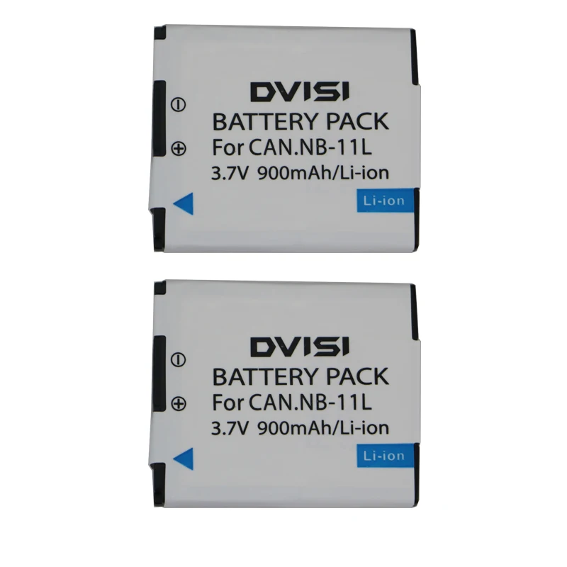 2 шт./лот батарея dsi для Canon PowerShot A2300 IS A2400 A2500 A2600 A3400 A3500 ELPH 110 HS|nb-11lh battery|battery for canonbattery
