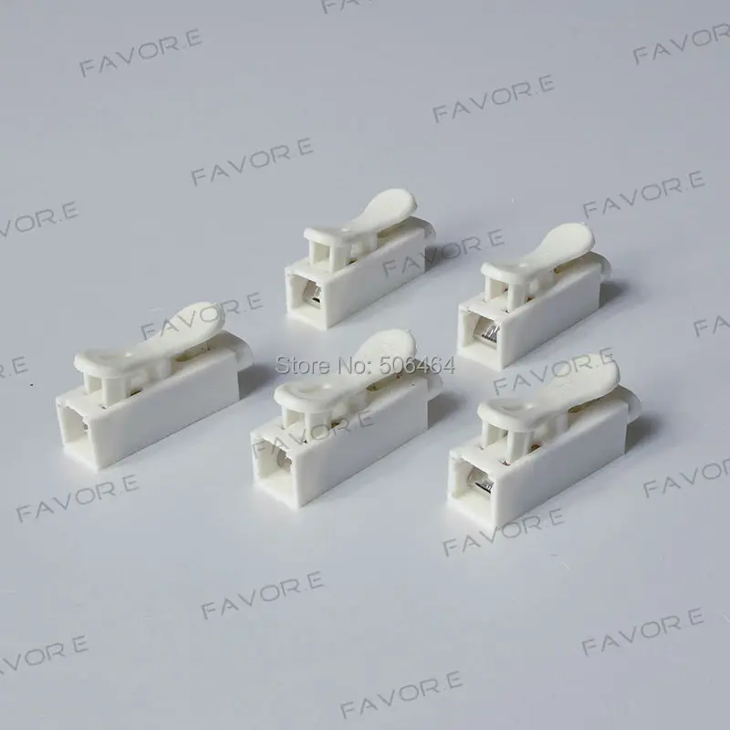 Светодиодная подсветка Клеммная Зажимная Клемма быстрое подключение заглушка