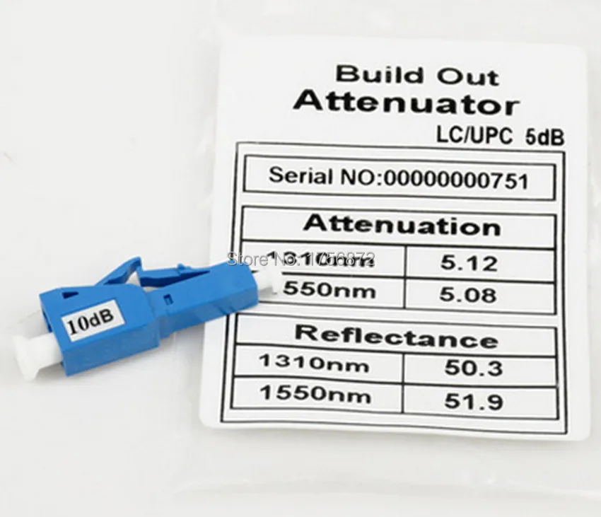 10 шт./лот LC/Φ/PC Фиксированный аттенюатор дБ волоконно-оптический | Мобильные