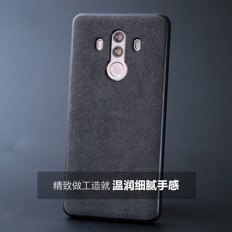 Итальянский роскошный замшевый кожаный чехол для Huawei Mate 20 pro 10 Pro чехлы корпус