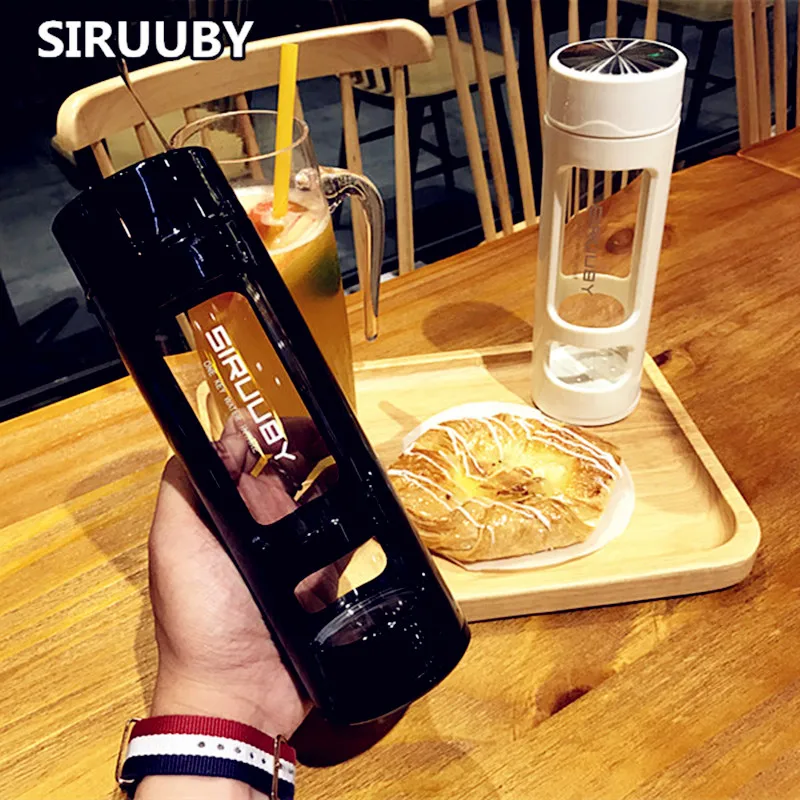 Портативная дорожная кружка 2017 стеклянная термостойкая для заваривания чая в